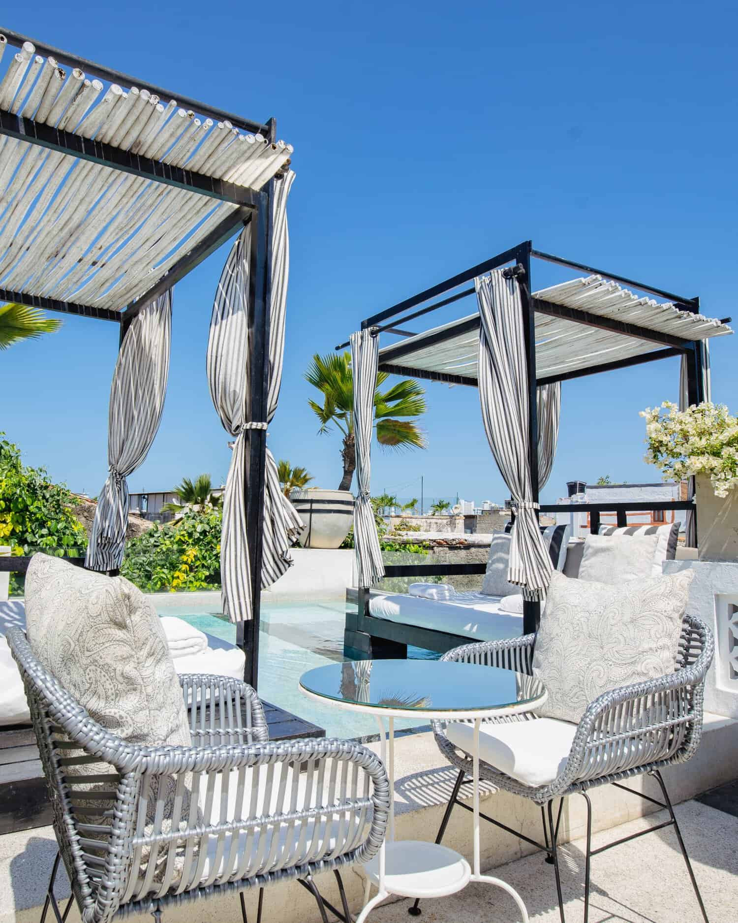 Rooftop con piscina en Cartagena de Indias